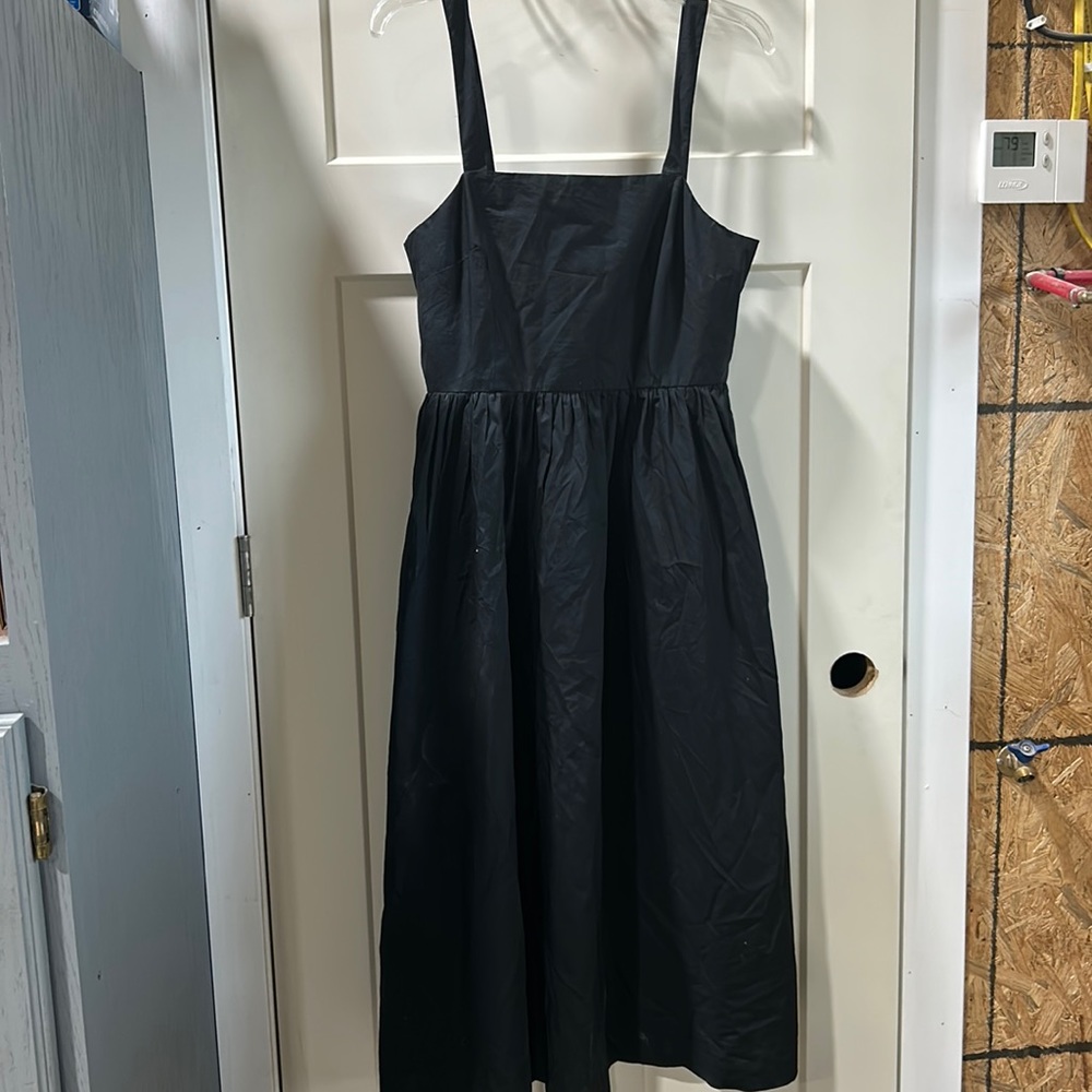 Black maxi dress